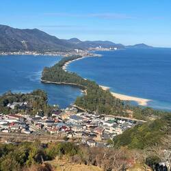 Die berühmte Sandbank von oben