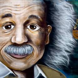 Hello Mr Einstein ... in Cowes — Philip Island, VIC.