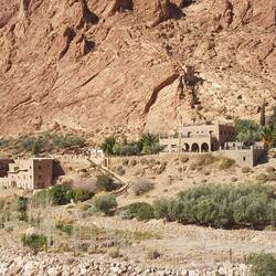 ...tolles Hotel in der Todra-Schlucht