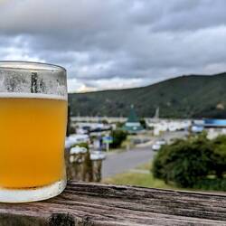 Found a hazy to go with my pizza