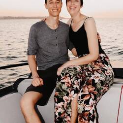 Was für ein tolles Honeymoon-Geschenk!