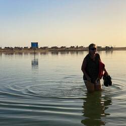 durchs Wasser zum Wasser...🤣