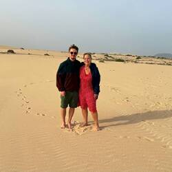 Naturschutzgebiet mit Sanddünen bei Corralejo