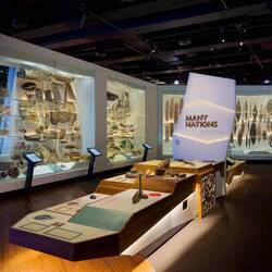 Aboriginal artifacts — Melbourne Museum.