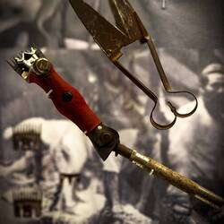 Shearing tools — Melbourne Museum.