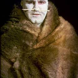 One of several "Messenger" screens telling the story of the traditional owners of the land.