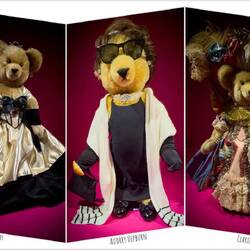 Teddy Auction Bears ... to raise funds for the AIDS pandemic.