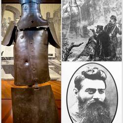 Ned Kelly's Armor (you can Google his story) ... State Library Victoria — Melbourne, VIC.