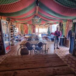 Das Restaurant im Campingplatz Zebra