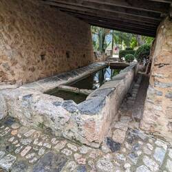 Old outside wash areas