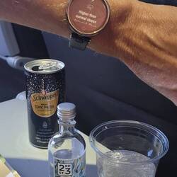 Lara's smart watch is a little out of sync