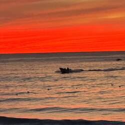 Die letzten Boote kommen rein