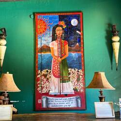 Frida Kahlo war natürlich auch hier