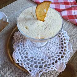 Limoncello Tiramisu, Günter und ich haben schon eingangs aus dem Topf genascht