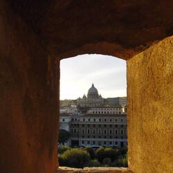 Blick auf den Petersdom