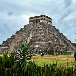 The Pyramid of Kukulcan (snake god)