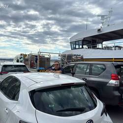 On the way to Bruny Island.
