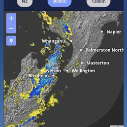 Big front right over us at 5am