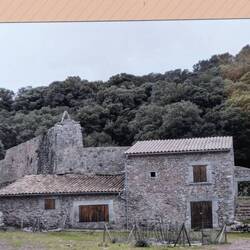 Part of thr Lluc monastery