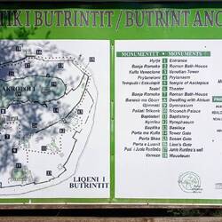Lageplan des ziemlich großen Areals