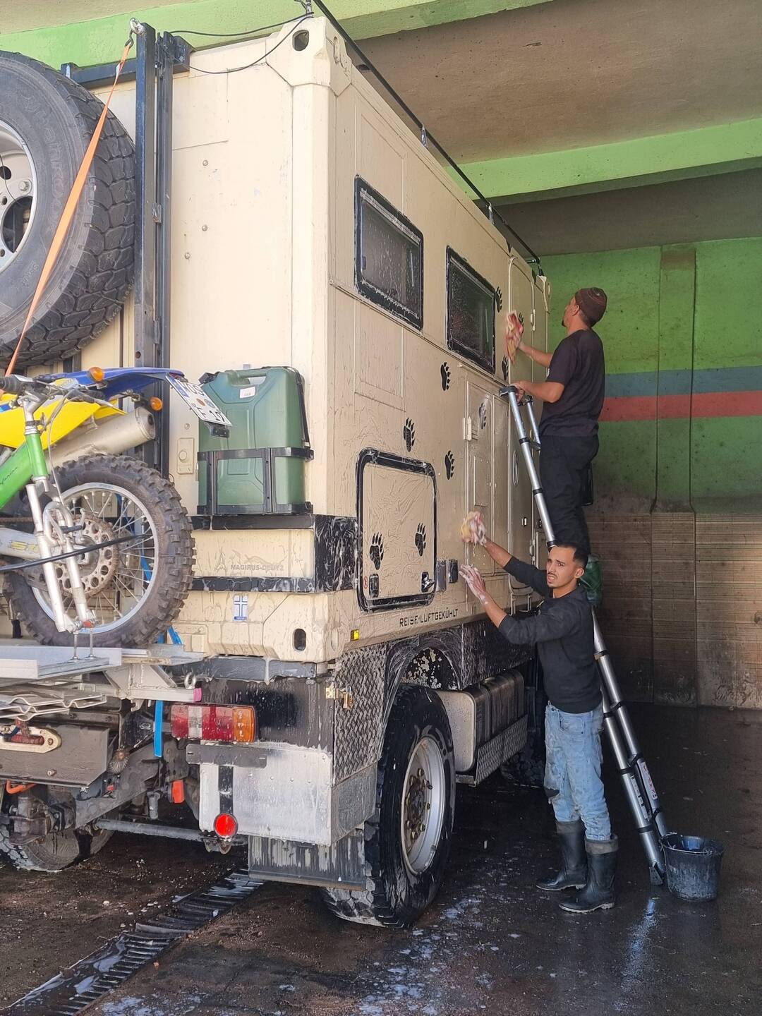 Da muss man so alt werden und so weit fahren um einmal so gepflegt zu werden!