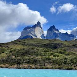 Die Maserung des Berges Cuerno Principal ist sensationell.