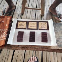 We did the 3 s's: snap, smell( get taste Buds ready) and savour