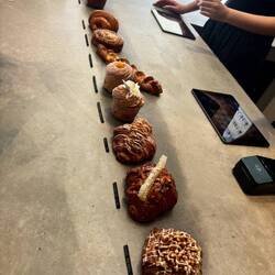 Croissants at Lune