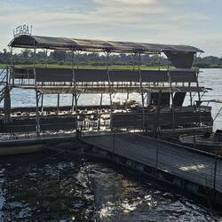 Unser "Frühstücksboot"