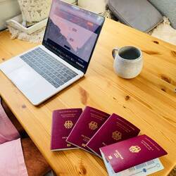 Visumantrag ist raus, nun heißt es abwarten und Tee trinken ☺️