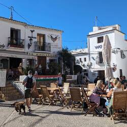 Die Restaurants sind gut besucht