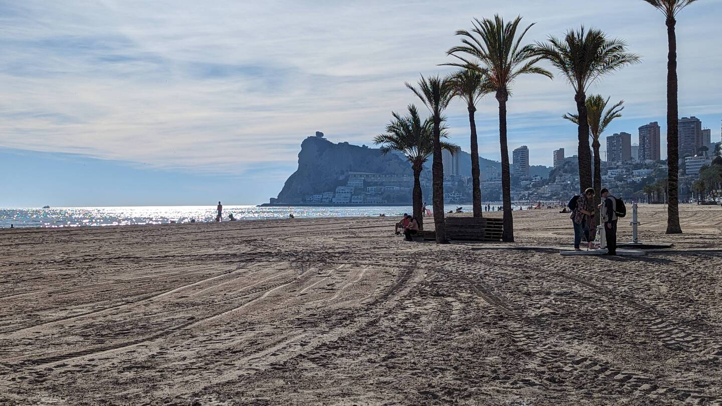 Der Strand von Benidorm