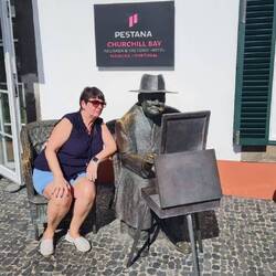 Mal gucken, was Winston Churchill so malt