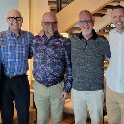 With Brian, Kurt, Larry & Jonathan