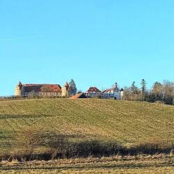 Das Schloss Frankenberg.