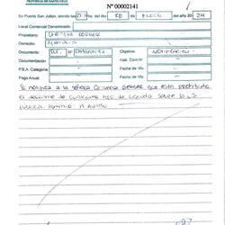 Bestätigung der Inspektion