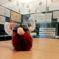 In the Nordic Museum about his heritage.