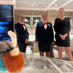 At Juveler's - they are happy to help pick out the right piece of jewelry.