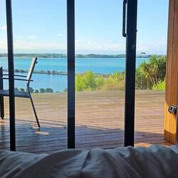 Aussicht aus dem Bett