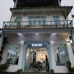 Veganes Restaurant, das erste, was ich in Vietnam gesehen habe