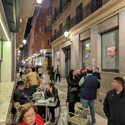 Wir sind zurück in Murcia, keiner ist nach Hause zum Fernsehen gegangen.