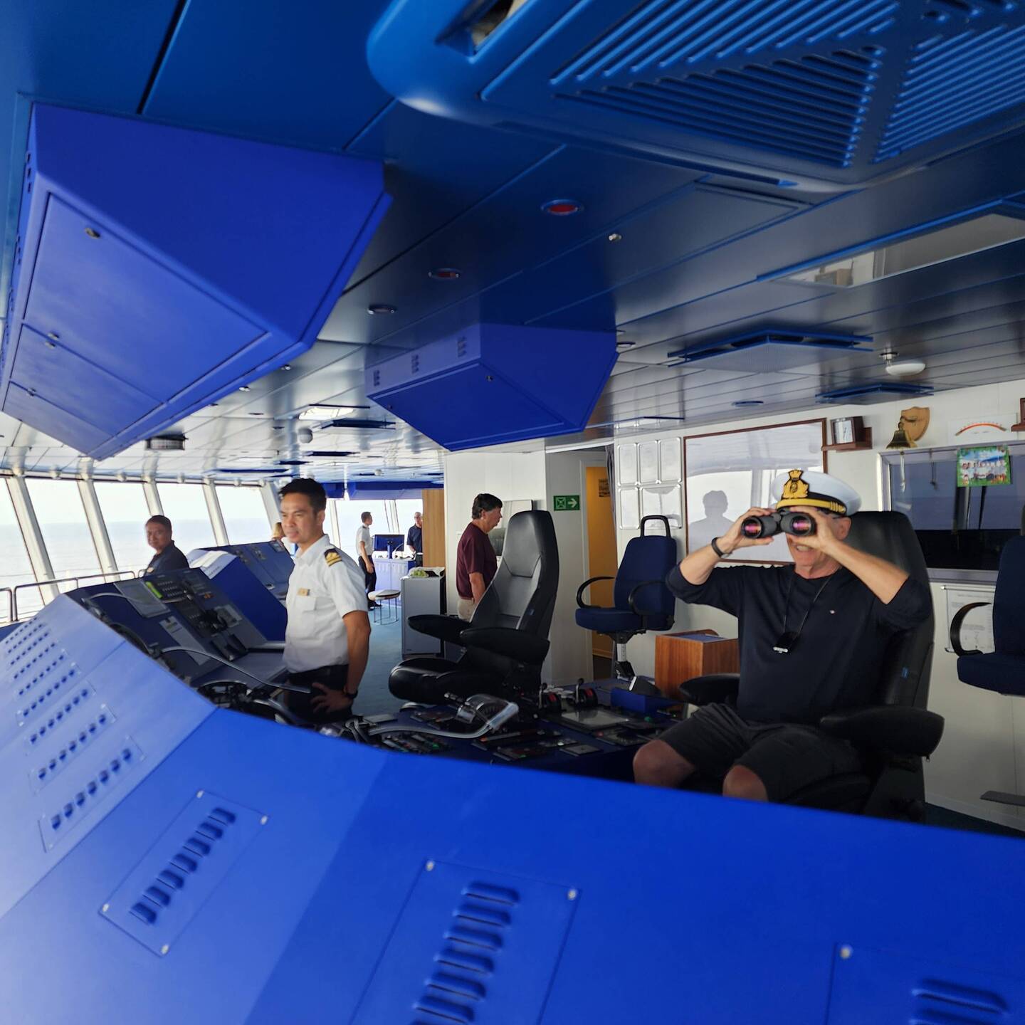 JP in charge of the Neptune bridge