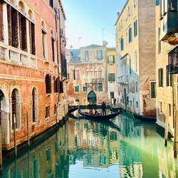 Gasse wie ein Gemälde