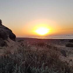 Sonnenuntergänge, wie immer: schön!