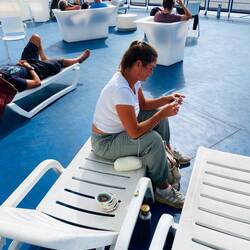 🧶... Zeitvertreib auf hoher See ☺️