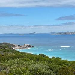 There were many beautiful beaches all along the coast