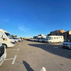 Parkplatz nähe "Consum" in Blanes