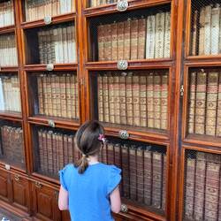 Biblioteca Palafoxiana in Puebla, the oldest public library in the Americas