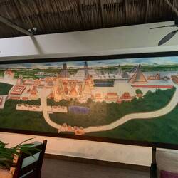 A fairly representative map of Tikal in our Jungle Lodge