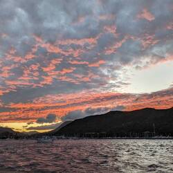 Best sunset yet over Waikawa